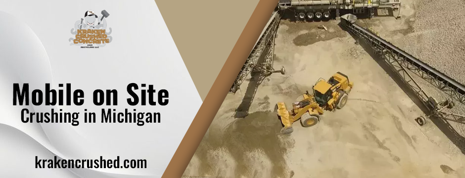 mobile on site crushing in Michigan