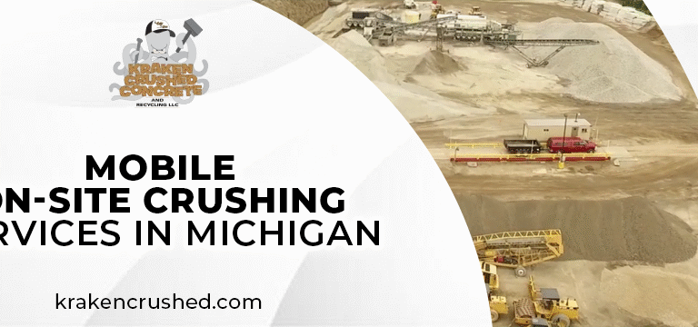 mobile on-site crushing services in Michigan