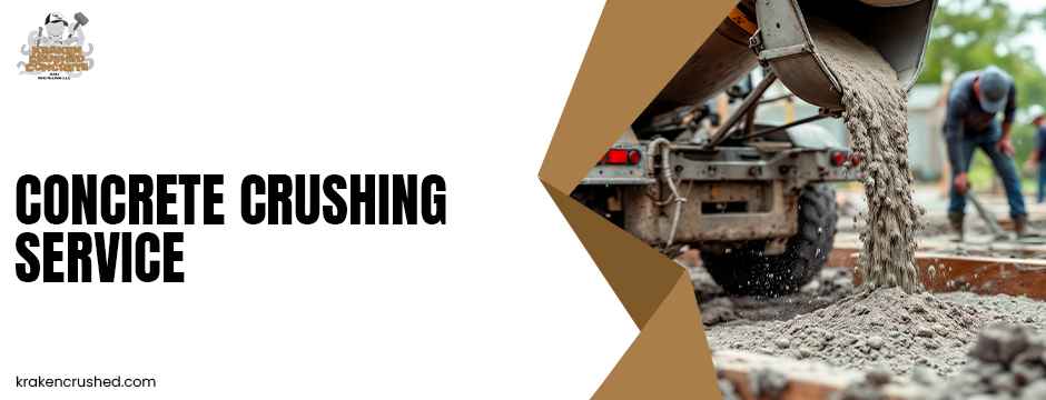 concrete crushing service