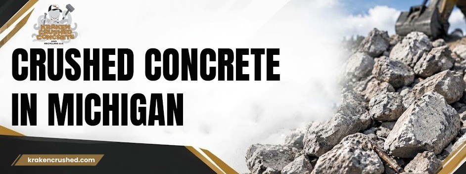 crushed concrete in michigan